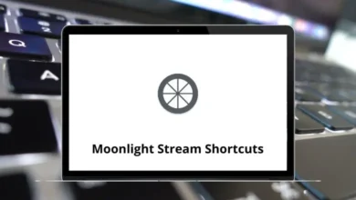 Moonlight Stream Keyboard Shortcuts