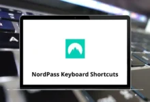 NordPass Keyboard Shortcuts