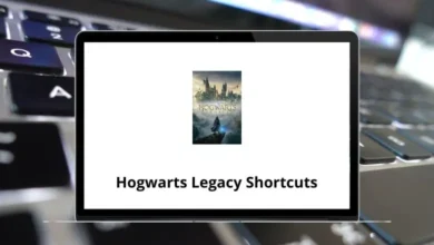 Hogwarts Legacy Shortcuts (PC Keyboard Controls)