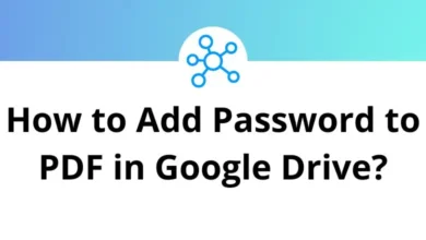 How to Add Password to PDF in Google Drive