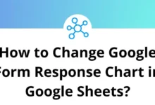 How to Change Google Form Response Chart in Google Sheets