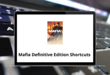 Mafia Definitive Edition Shortcuts (PC Keyboard Controls)