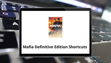 Mafia Definitive Edition Shortcuts (PC Keyboard Controls)