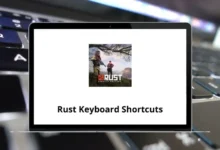 Rust Keyboard Shortcuts & Controls