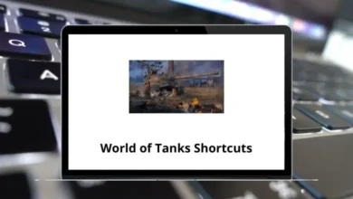 World of Tanks Shortcuts & Controls