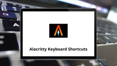 Alacritty Keyboard Shortcuts + PDF Cheat Sheet