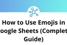 How to Use Emojis in Google Sheets (Complete Guide)