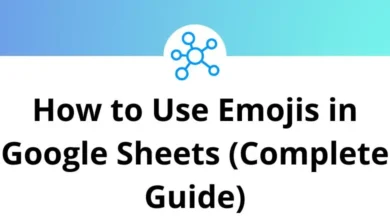 How to Use Emojis in Google Sheets (Complete Guide)