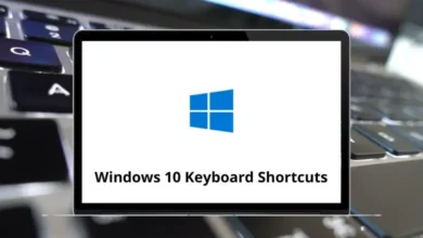 Windows 10 Keyboard Shortcuts